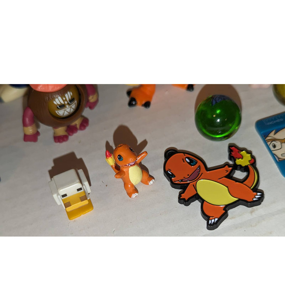 Mixed Lot Pokemon Angry Bird Toys Figures Plushies Super Mario Vintage Rare - Picture 9 of 11